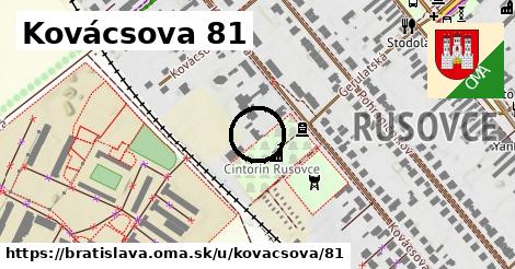 Kovácsova 81, Bratislava