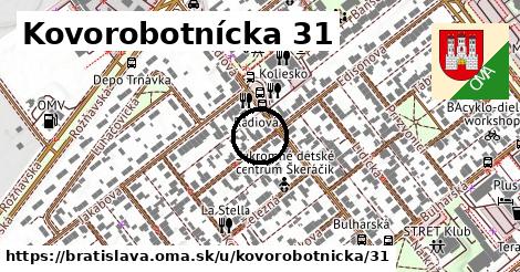 Kovorobotnícka 31, Bratislava