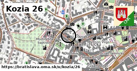 Kozia 26, Bratislava
