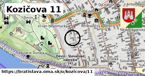 Kozičova 11, Bratislava