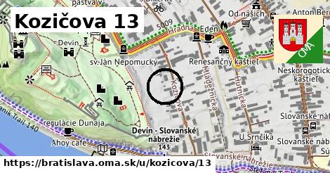 Kozičova 13, Bratislava