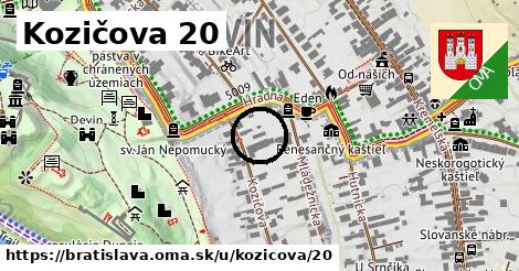 Kozičova 20, Bratislava