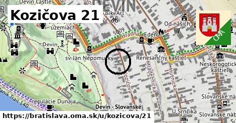 Kozičova 21, Bratislava