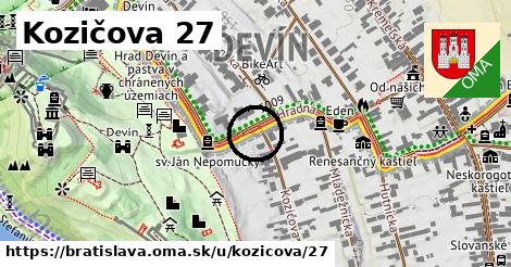 Kozičova 27, Bratislava