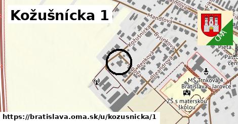 Kožušnícka 1, Bratislava