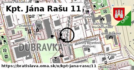 Kpt. Jána Rašu 11, Bratislava