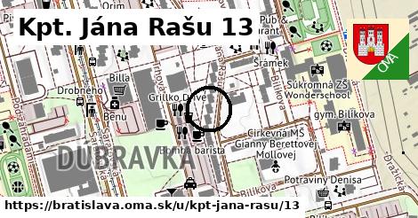 Kpt. Jána Rašu 13, Bratislava