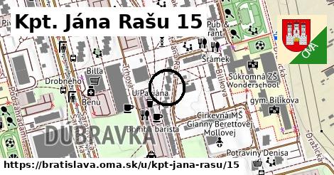 Kpt. Jána Rašu 15, Bratislava