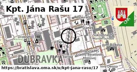 Kpt. Jána Rašu 17, Bratislava