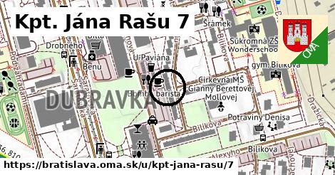 Kpt. Jána Rašu 7, Bratislava