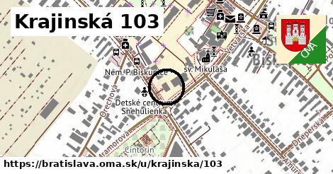 Krajinská 103, Bratislava