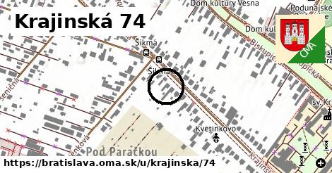 Krajinská 74, Bratislava