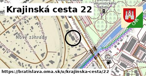 Krajinská cesta 22, Bratislava