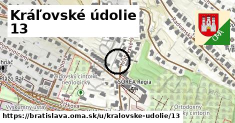 Kráľovské údolie 13, Bratislava