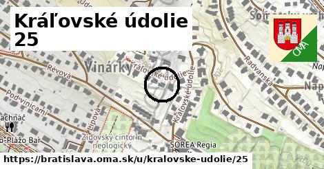 Kráľovské údolie 25, Bratislava