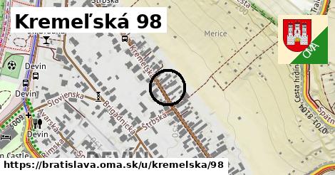 Kremeľská 98, Bratislava