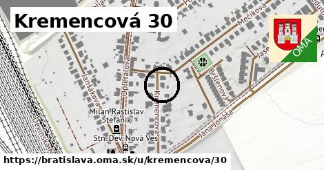 Kremencová 30, Bratislava