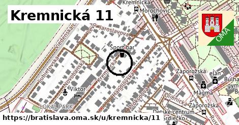 Kremnická 11, Bratislava