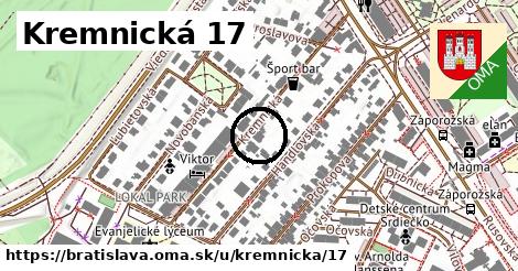 Kremnická 17, Bratislava