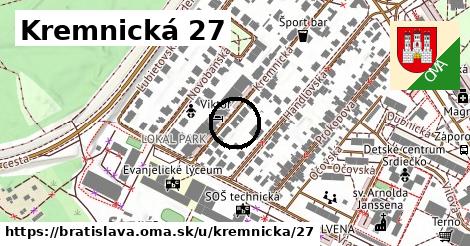 Kremnická 27, Bratislava