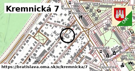 Kremnická 7, Bratislava