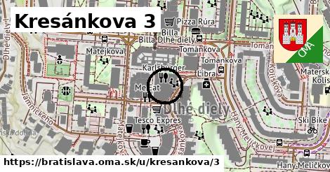 Kresánkova 3, Bratislava