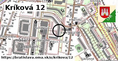 Kríková 12, Bratislava