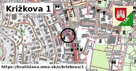 Križkova 1, Bratislava