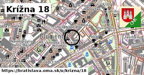 Krížna 18, Bratislava