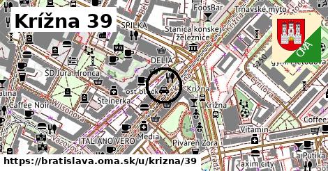 Krížna 39, Bratislava