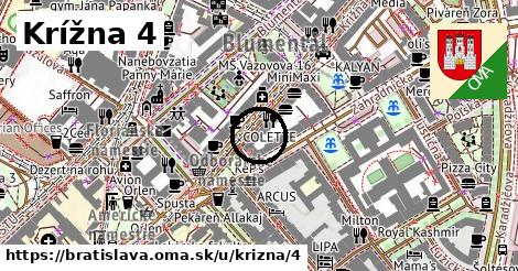 Krížna 4, Bratislava