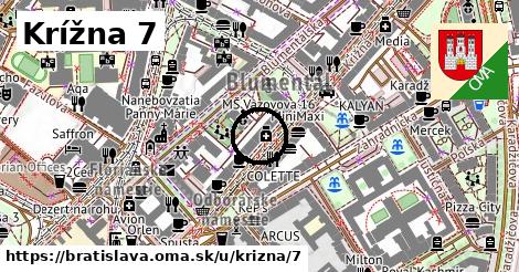 Krížna 7, Bratislava