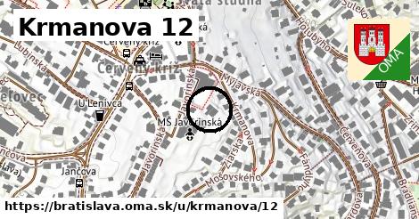 Krmanova 12, Bratislava