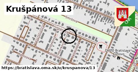 Krušpánová 13, Bratislava