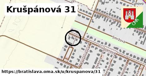 Krušpánová 31, Bratislava