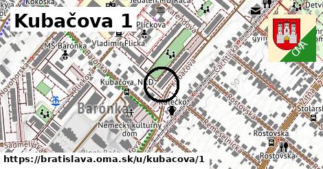 Kubačova 1, Bratislava