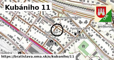 Kubániho 11, Bratislava