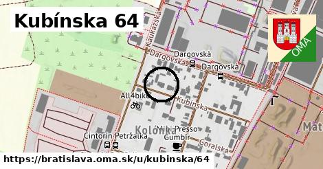 Kubínska 64, Bratislava