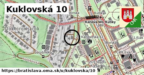 Kuklovská 10, Bratislava