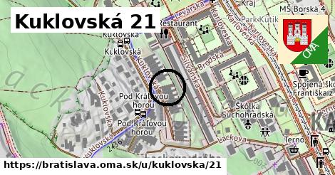 Kuklovská 21, Bratislava