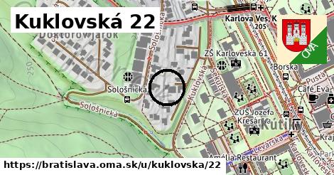 Kuklovská 22, Bratislava