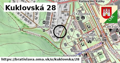 Kuklovská 28, Bratislava