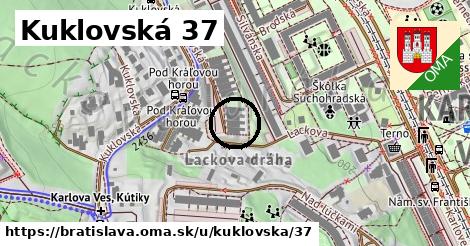 Kuklovská 37, Bratislava
