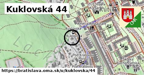 Kuklovská 44, Bratislava