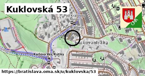 Kuklovská 53, Bratislava