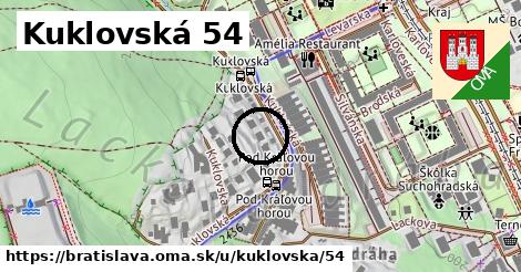 Kuklovská 54, Bratislava