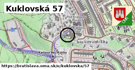 Kuklovská 57, Bratislava