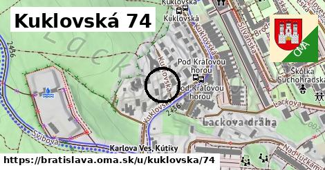 Kuklovská 74, Bratislava