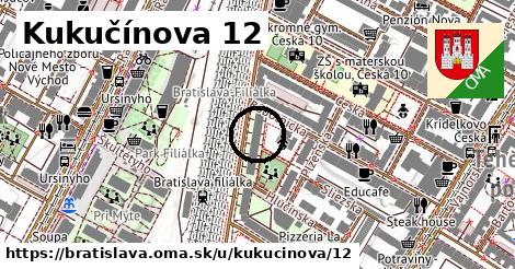 Kukučínova 12, Bratislava