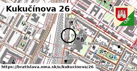 Kukučínova 26, Bratislava